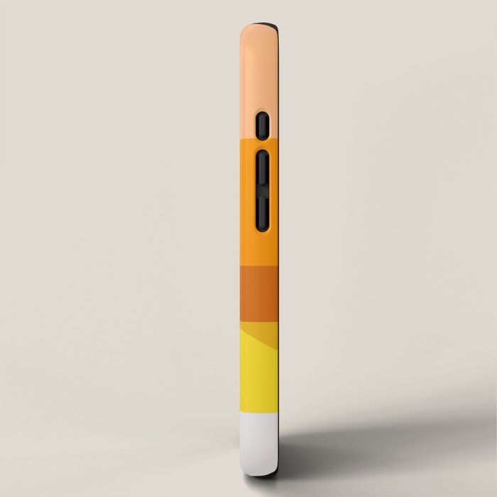 Vibrant Modern Color Block Abstract Rainbow Art iPhone Case Gallery Image 2