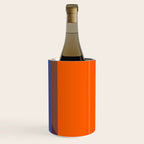 Vibrant Modern Color Block Abstract Rainbow Art Wine Chiller Gallery Image 2