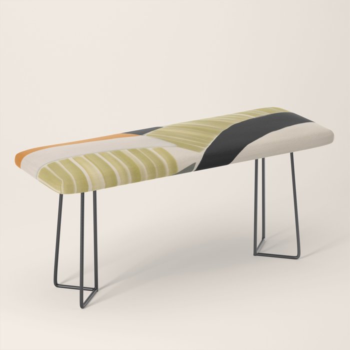 Stripes and Shapes II Bench Gallery Image 1