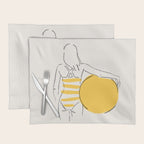 Summer ready - line drawing Placemat Gallery Image 1