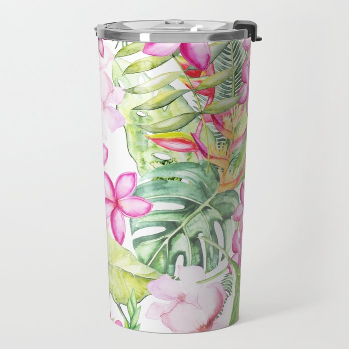 Tropical Garden 2 Travel Mug Gallery Image 2