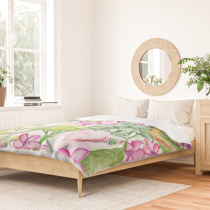 Tropical Garden 2 Duvet Cover Gallery Image 2