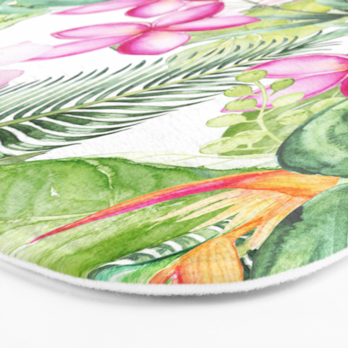 Tropical Garden 2 Bath Mat Gallery Image 3