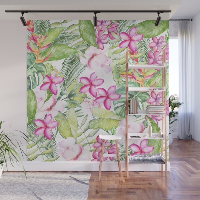 Tropical Garden 2 Wall Mural Gallery Image 1