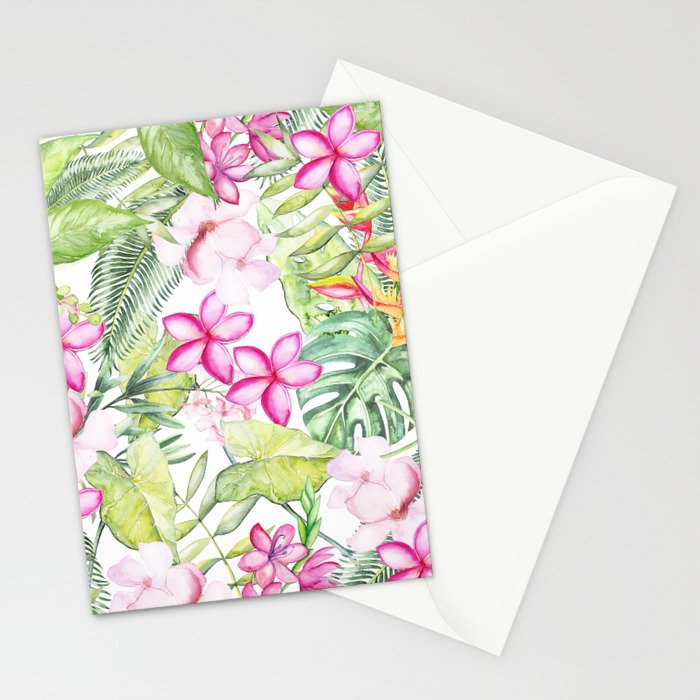 Tropical Garden 2 Stationery Card Gallery Image 2