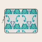 Vintage Rotary Phone - Turquoise Palette Laptop Sleeve Gallery Image 1