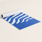 Wild Ferns: Persian Blue Edition Yoga Mat Gallery Image 2