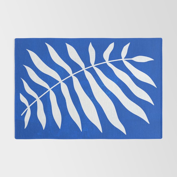 Wild Ferns: Persian Blue Edition Rug Gallery Image 2