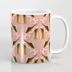 Disco Platforms - Blush & White Coffee Mug Gallery Image 1