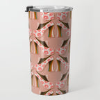 Disco Platforms - Blush & White Travel Mug Gallery Image 3