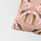 Disco Platforms - Blush & White Pillow Sham Gallery Image 4