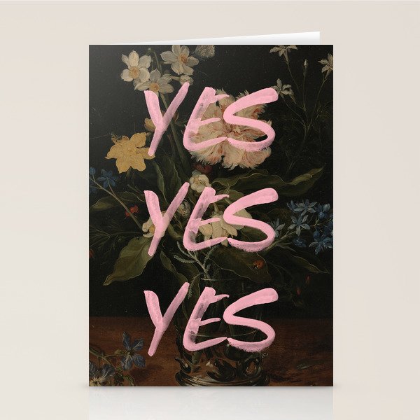 Yes Yes Yes Stationery Card Gallery Image 2