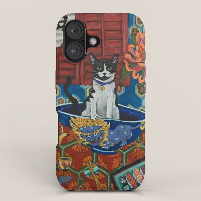 Beckoning Cat iPhone Case Gallery Image 1