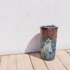 Beckoning Cat Travel Mug Gallery Image 4