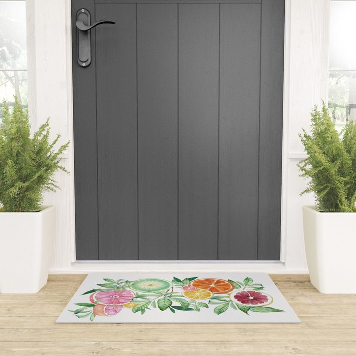 Citrus Fruit Welcome Mat Gallery Image 3