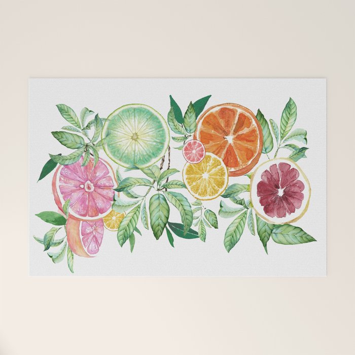 Citrus Fruit Welcome Mat Gallery Image 1