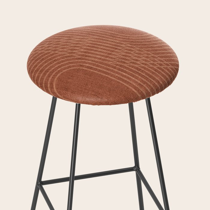Rainbow Arches in Terracotta Stool Gallery Image 2