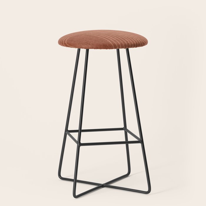 Rainbow Arches in Terracotta Stool Gallery Image 1