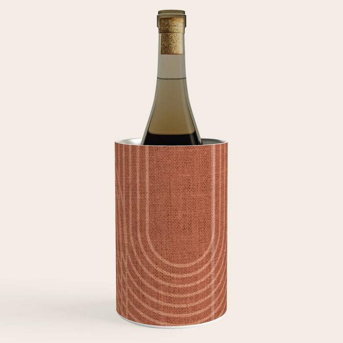 Rainbow Arches in Terracotta Wine Chiller Gallery Image 3