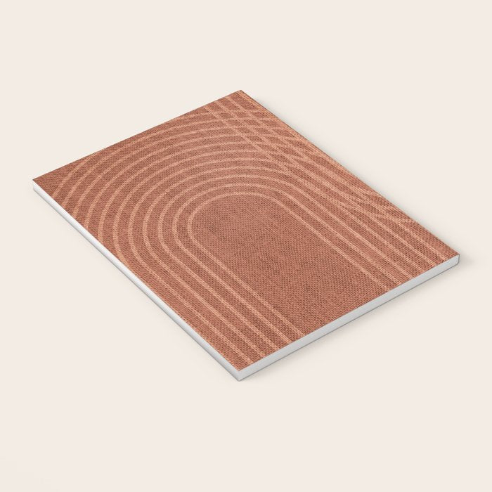 Rainbow Arches in Terracotta Notebook Gallery Image 3