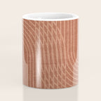 Rainbow Arches in Terracotta Coffee Mug Gallery Image 4