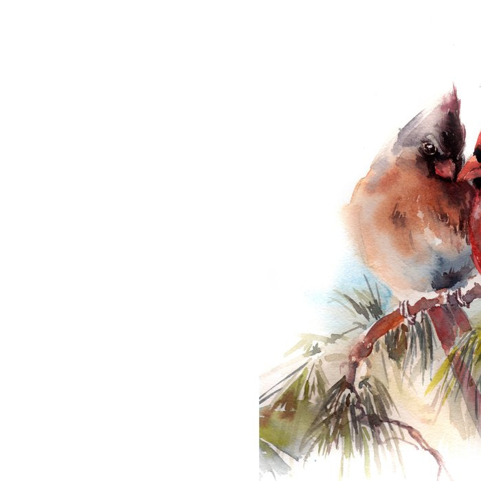 Cardinal Birds Couple Coffee Mug Gallery Image 2