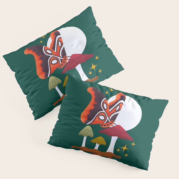 Moth - Crepuscular Critters Pillow Sham Gallery Image 3