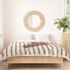 Christmas Stocking Brown And Red Duvet Cover Gallery Image 3