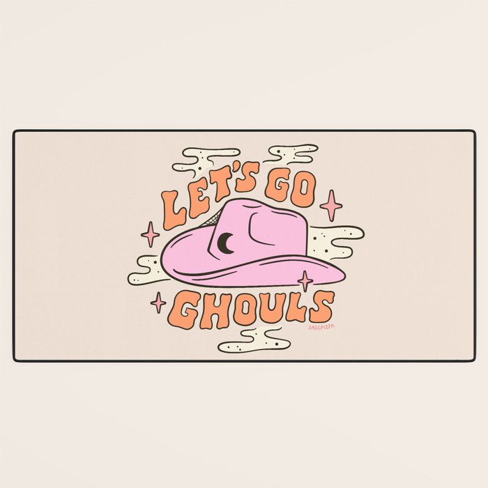 LET'S GO GHOULS Desk Mat Gallery Image 3