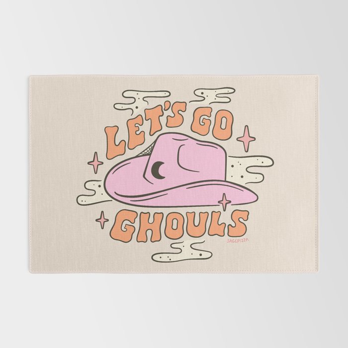 LET'S GO GHOULS Rug Gallery Image 2