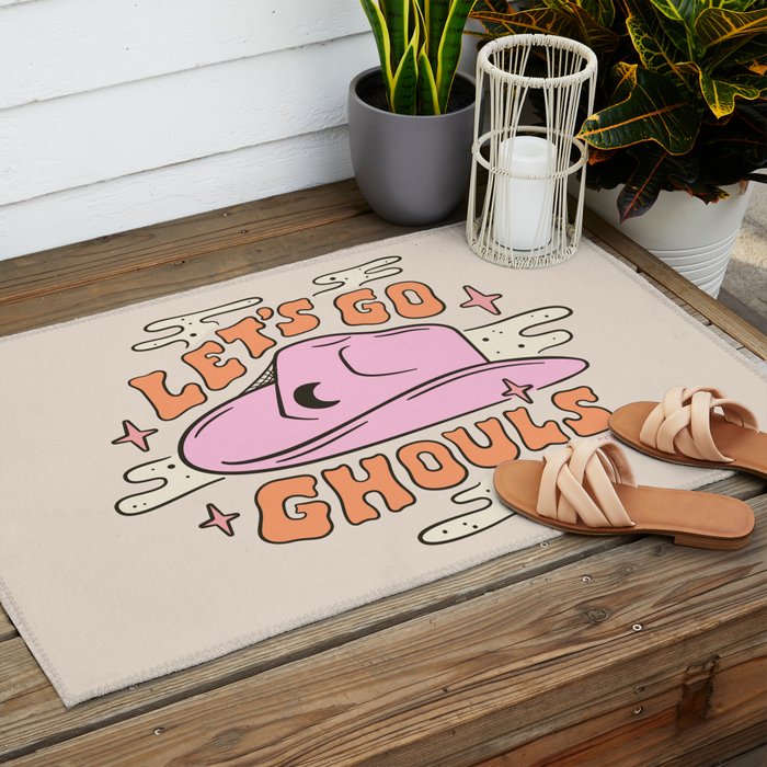 LET'S GO GHOULS Outdoor Rug Gallery Image 2