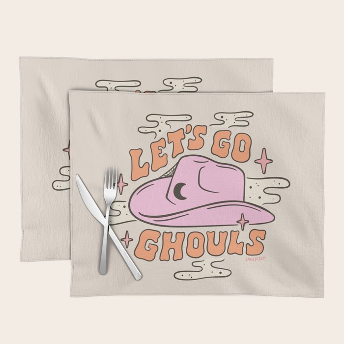 LET'S GO GHOULS Placemat Gallery Image 1