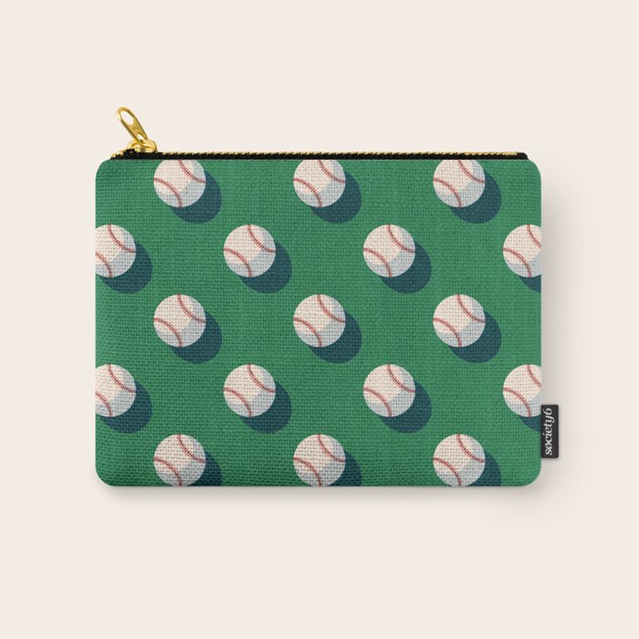 BALLS Baseball - pattern Carry All Pouch Gallery Image 1