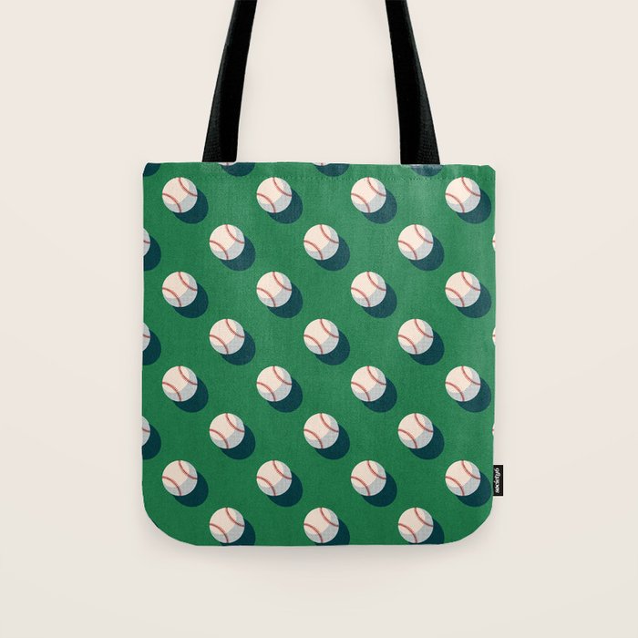 BALLS Baseball - pattern Tote Bag Gallery Image 1