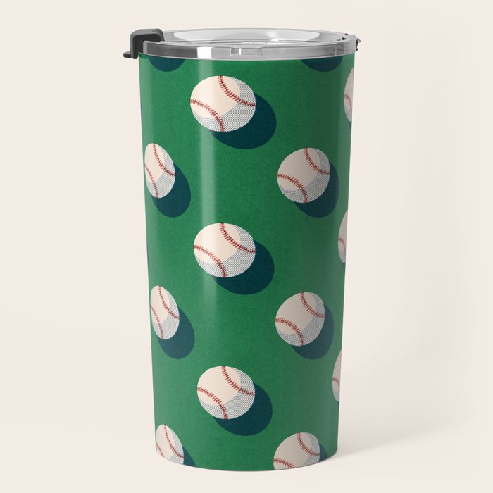 BALLS Baseball - pattern Travel Mug Gallery Image 3