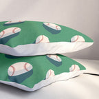BALLS Baseball - pattern Pillow Sham Gallery Image 3