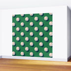 BALLS Baseball - pattern Wall Mural Gallery Image 2