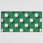 BALLS Baseball - pattern Desk Mat Gallery Image 3