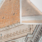Il Duomo Details - Florence Italy Architecture, Travel Photography Wall Tapestry Gallery Image 3