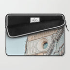 Il Duomo Details - Florence Italy Architecture, Travel Photography Laptop Sleeve Gallery Image 2