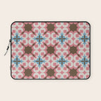 Retro Floral Luxe Revival Laptop Sleeve Gallery Image 1