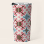 Retro Floral Luxe Revival Travel Mug Gallery Image 3
