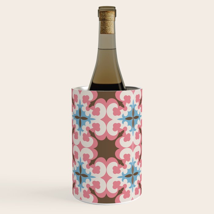 Retro Floral Luxe Revival Wine Chiller Gallery Image 1