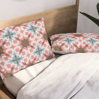 Retro Floral Luxe Revival Pillow Sham Gallery Image 2