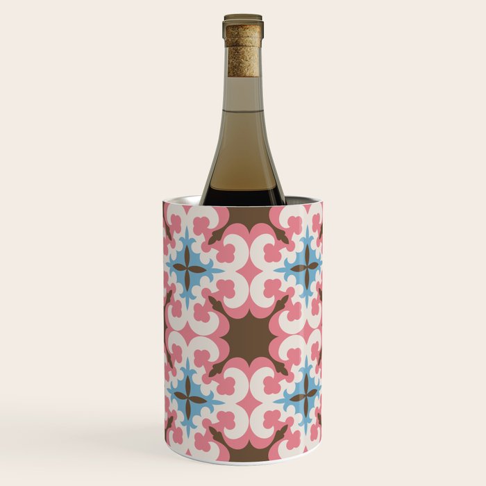 Retro Floral Luxe Revival Wine Chiller Gallery Image 3