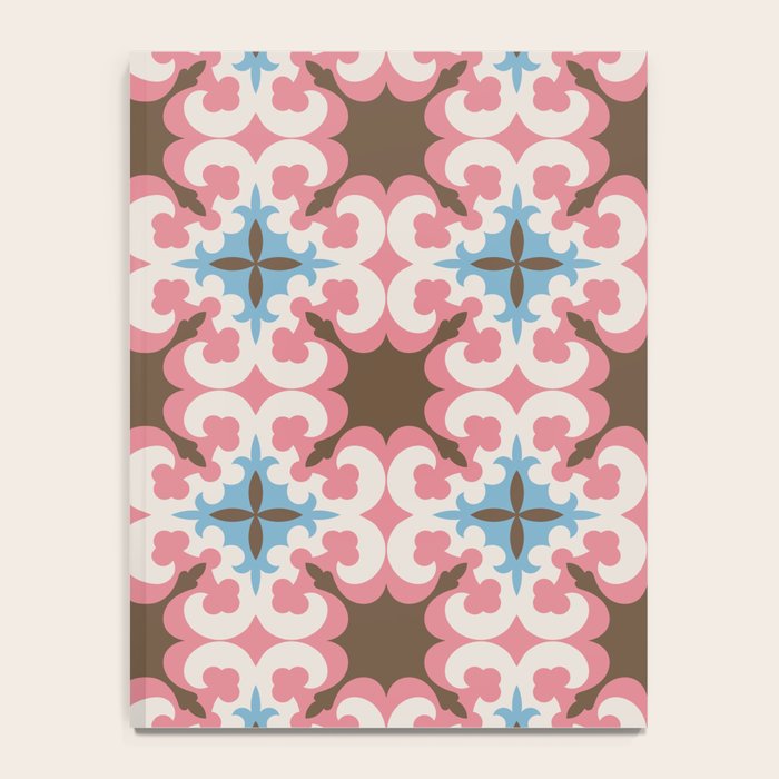 Retro Floral Luxe Revival Notebook Gallery Image 4