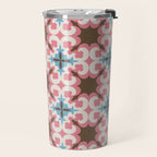 Retro Floral Luxe Revival Travel Mug Gallery Image 2