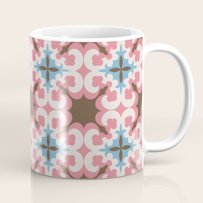 Retro Floral Luxe Revival Coffee Mug Gallery Image 1