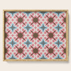 Retro Floral Luxe Revival Serving Tray Gallery Image 1