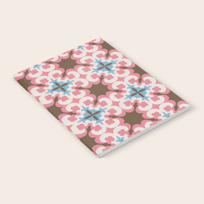 Retro Floral Luxe Revival Notebook Gallery Image 2